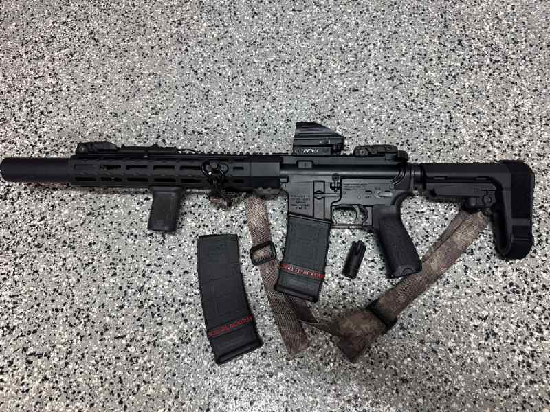 10.5 300 Blackout Pistol 
