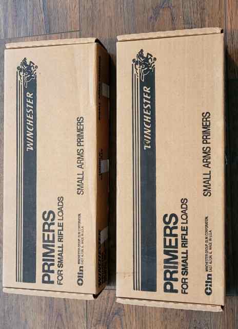 WTS 10,000 Winchester Small Rifle Primers.