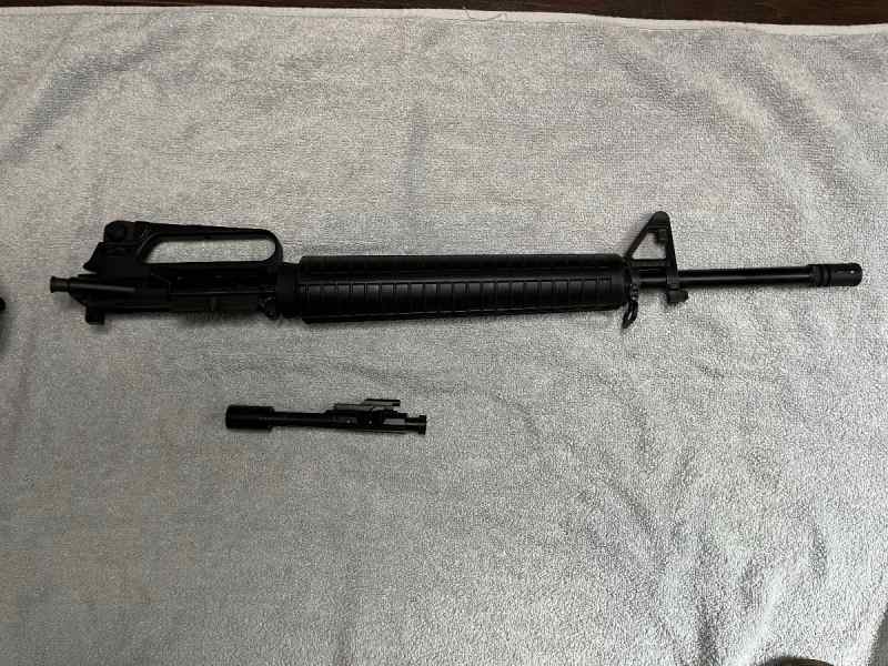 M-16 A2 upper with 223 wild barrel