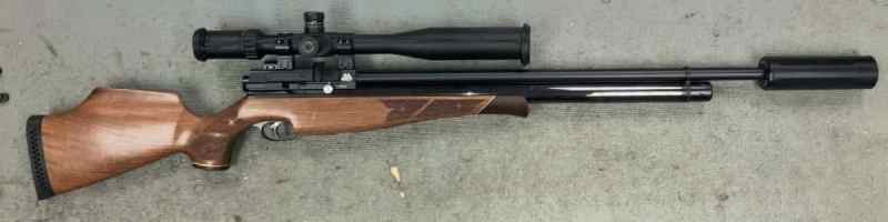 Air Arms S510 Extra FAC Hawke Optic, Moderator