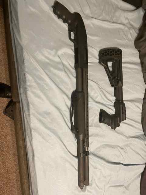 I’m selling my 12ga shotgun with Blackhawk stock