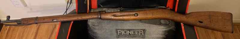 Tula 1943 ex-sniper m91/30 mosin nagant with ammo