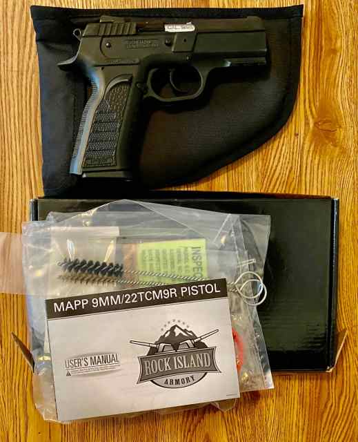 ROCK ISLAND MAPP MS 9MM, 3.6”