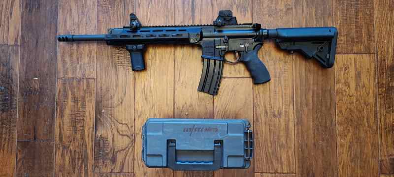 LMT  MARS-LS 16&quot; PISTON AR15 SHOVELNOSE W/EXTRAS 