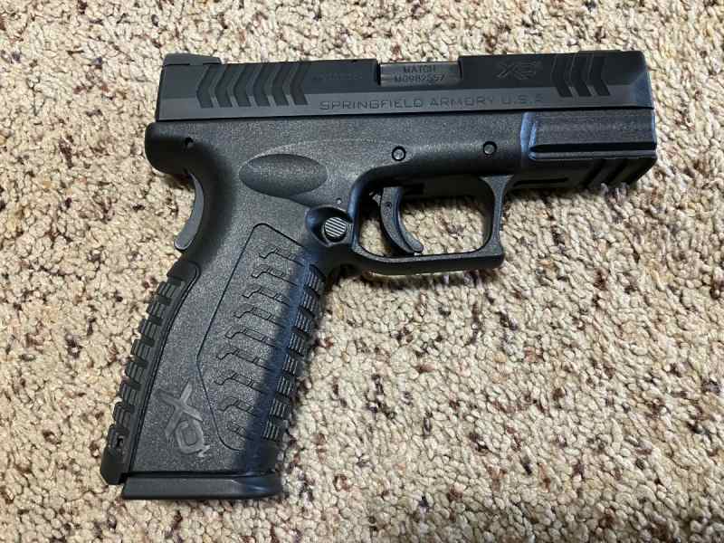 Springfield XD-M 9mm Match Pistol EXC $475