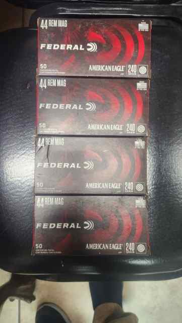 44mag 44 rem mag ammo FEDERAL 