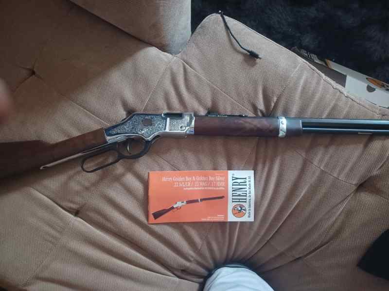 Old Henry Rifle 