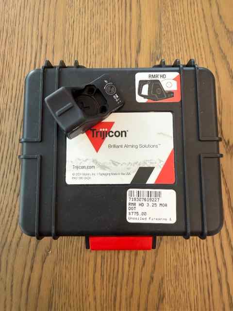 Trijicon RMR HD 3.25 MOA Red Dot Sight - Brand New