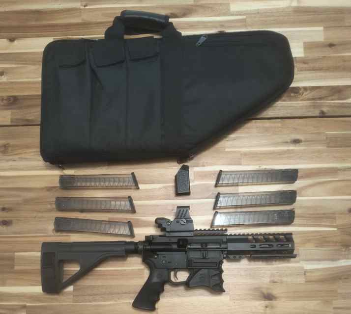 PSA Gen 1 9mm Pistol. 4 inch barrel, M-Lok, 