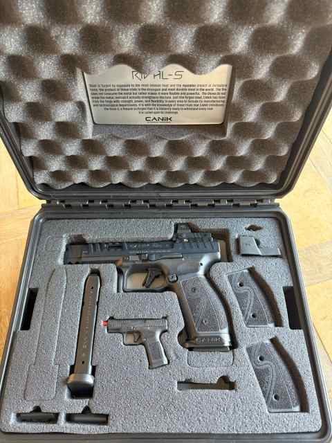 Canik SFx Rival-S with MeMO2 Red Dot 9mm pistol