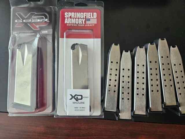 Springfield xd 9mm magazines 16 round new