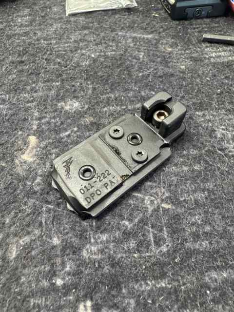 Staccato p 509t optic plate