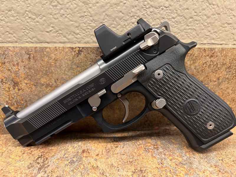 Beretta 92 Elite LTT with RDO and Trijicon