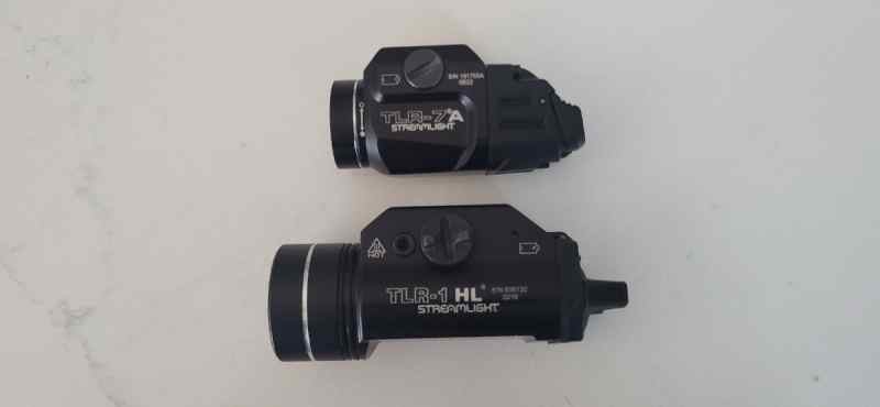 Streamlight TLR-7A and TLR-1 HL $200