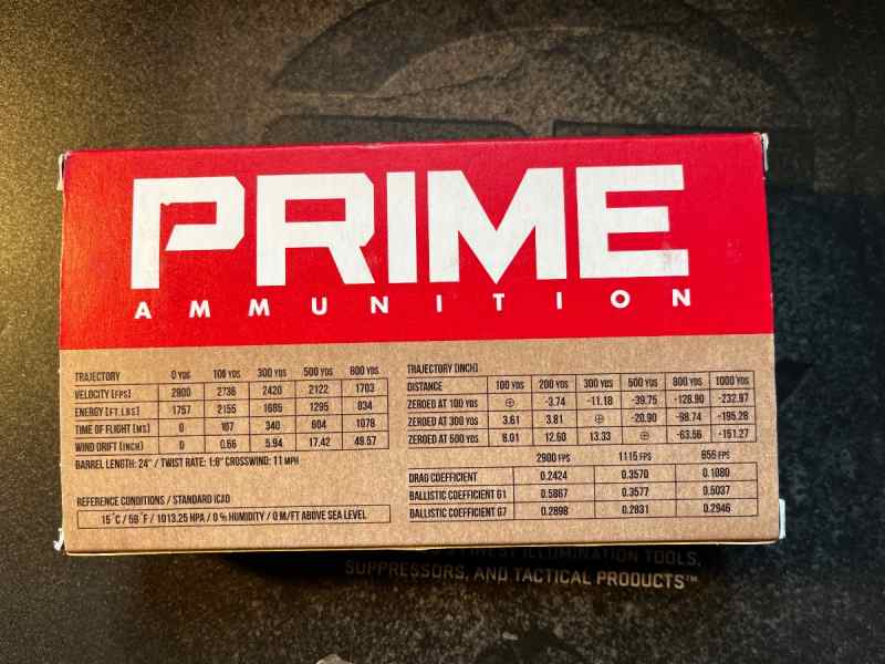 156 RDs of Prime 260 REM 130 GN HPBT MATCH AMMO