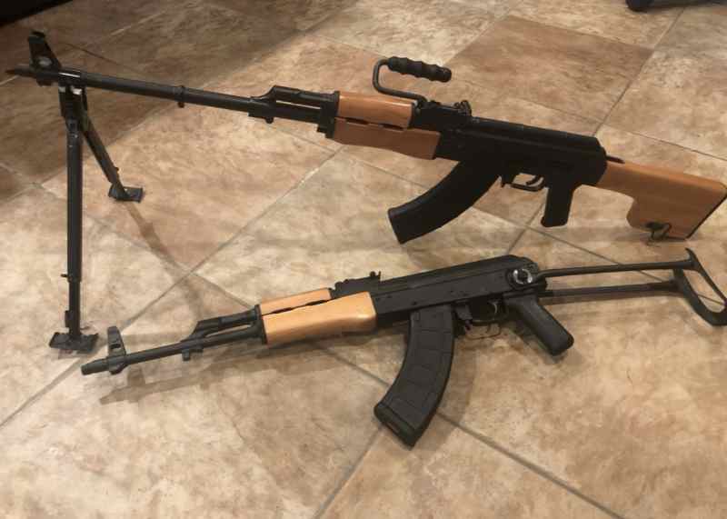 WTS Zastava AES-10B and ZPAPM70 UF 