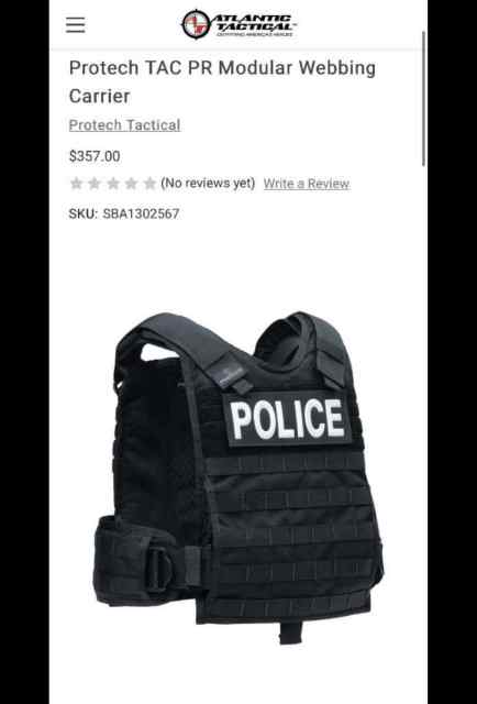 Pro Tech Safariland Plate Carriers