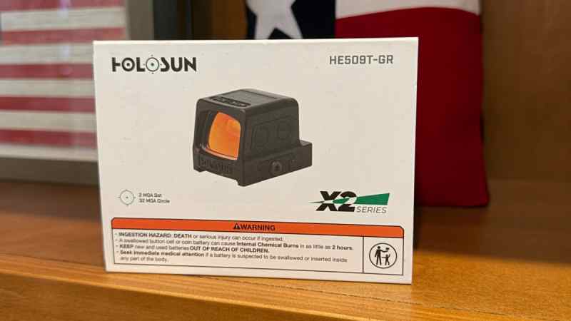 Holosun 509T- Green – As New – 350