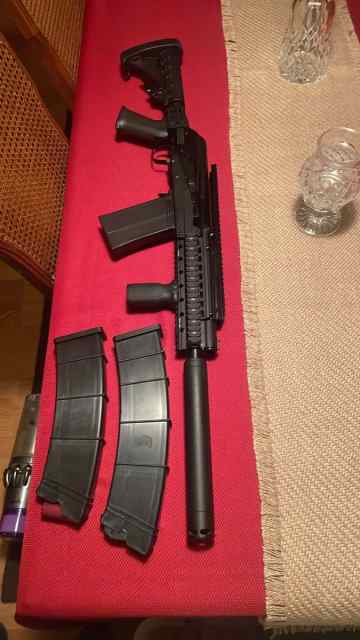 Russian Saiga 12 w/ extras, see pics. Like new