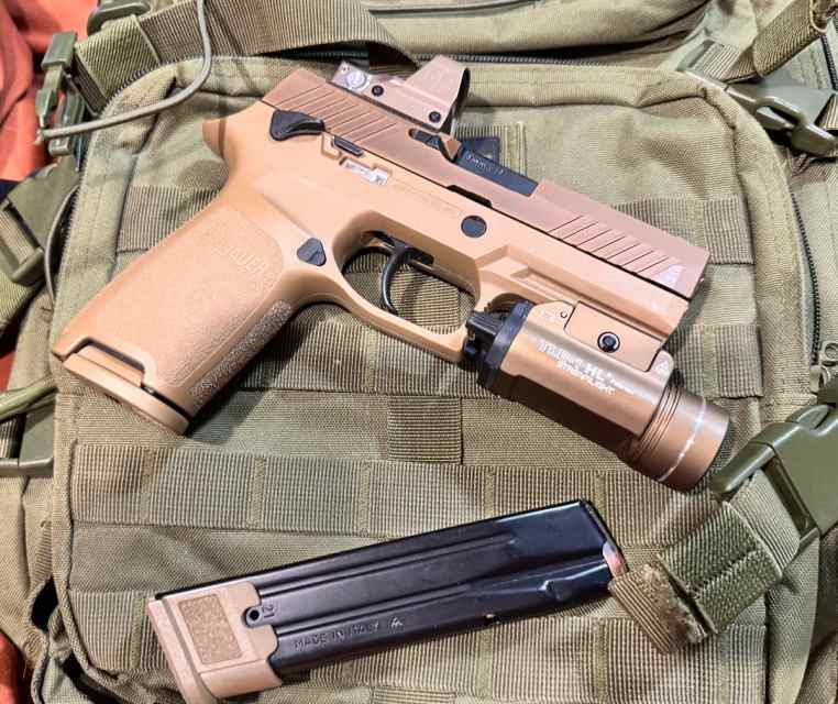 ***BRAND NEW SIG SAUER M18 W/DPP OPTIC &amp; TLR-1***