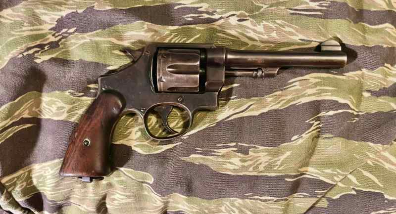 Smith &amp; Wesson M1917 .45ACP Revolver with Holster