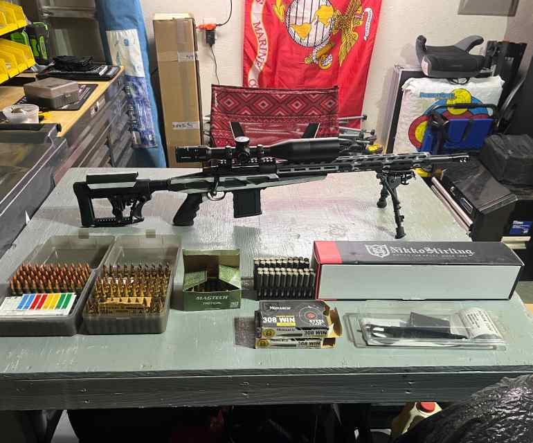 Howa American Flag Chassis .308 Win