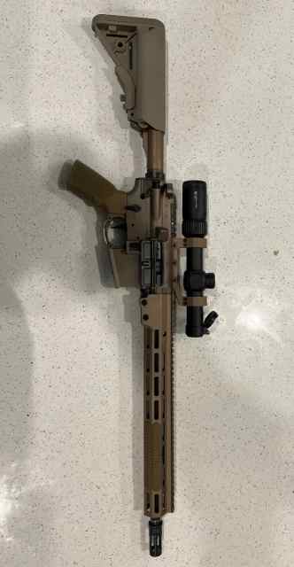 Geissele Super Duty with scope for sale