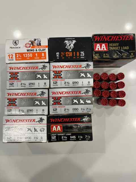 240 shells 0f 12 ga ammo for sale  