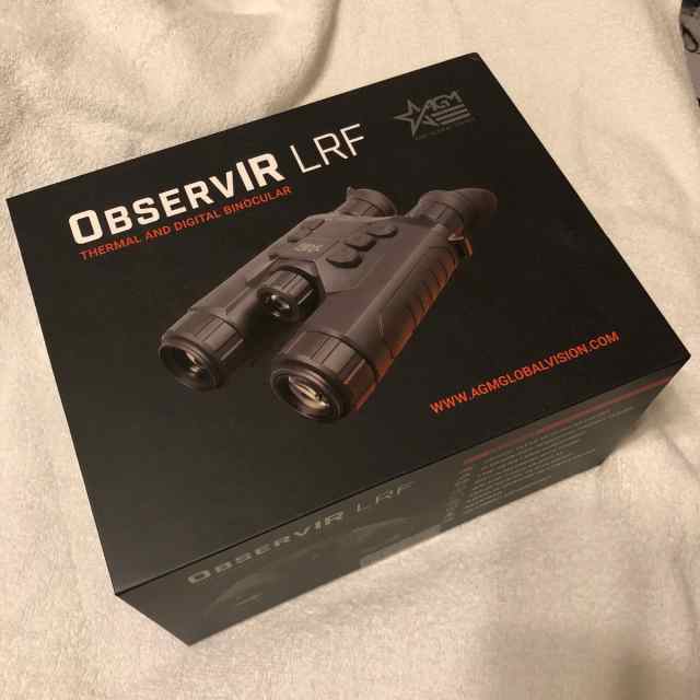 AGM ObservIR LRF 25-256 Thermal Imaging Binocular 
