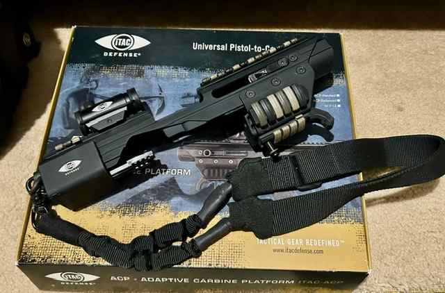 iTac Defense Universal Pistol-to-Carbine Adapter 