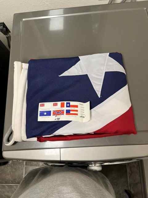Custom Made Confederate Battle Flag 8'x12'