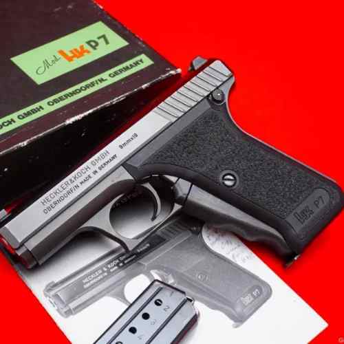 H&amp;K P7  PSP  4.1&quot; barrel  9 x 19mm