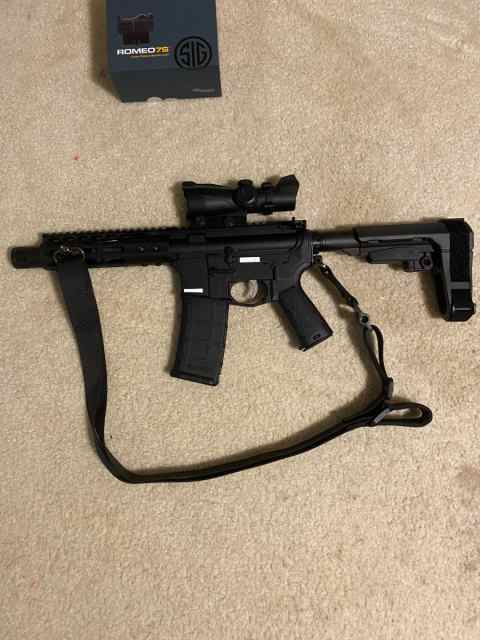 7.5&quot; AR Pistol in 5.56/223