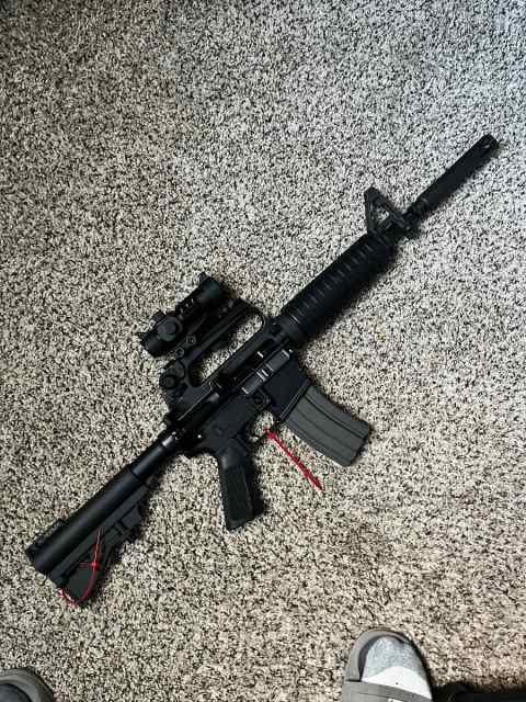 Car15 replica AR pistol 10.5