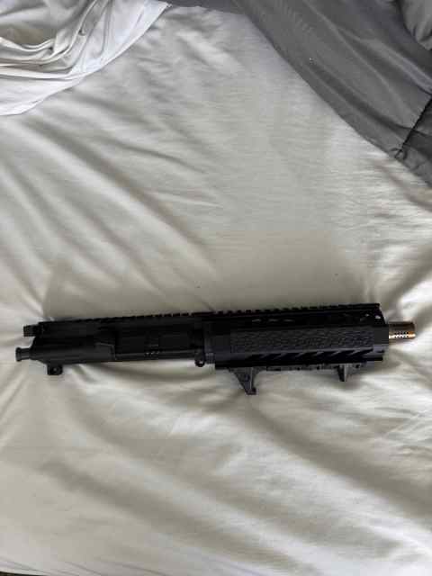 7.5in 223/556 Quad Rail upper 