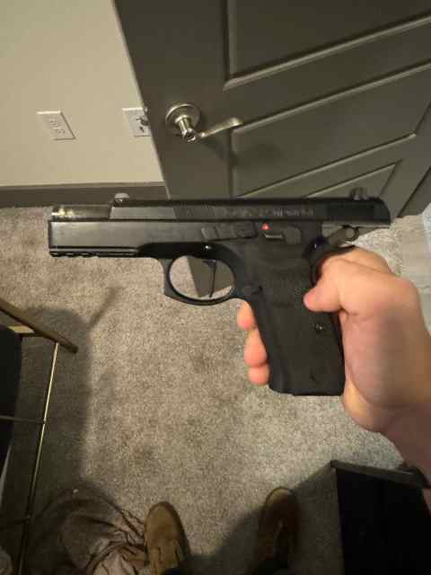 CZ SP01 Tactical w Cajun gun works trigger package