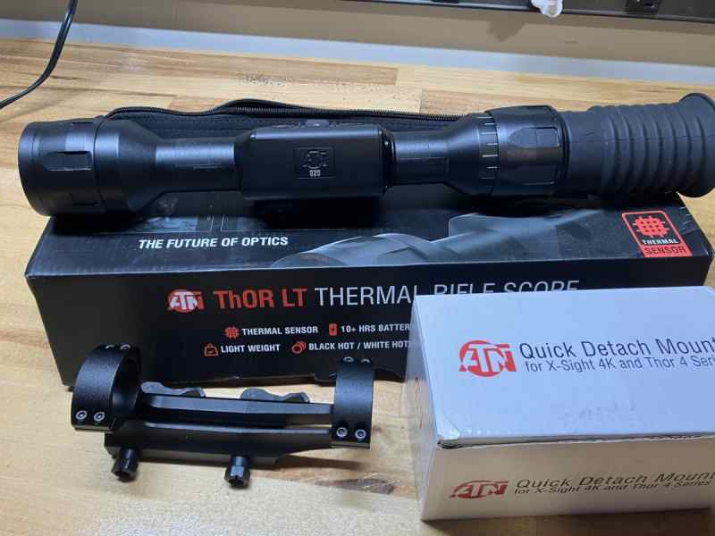 ATN Thor LT 320 2-4x with QD Mount