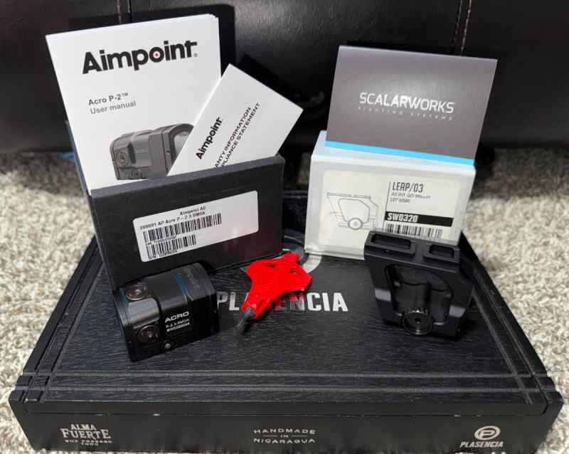 Aimpoint Acro P-2 with Scalarworks 1.93&quot; Riser