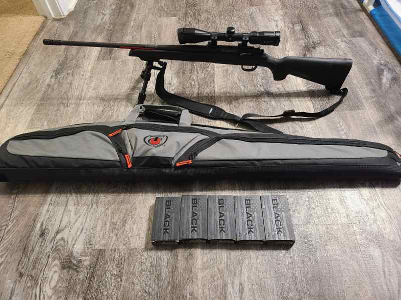 T/C Compass 6.5 creedmoor + scope + case + 100rd
