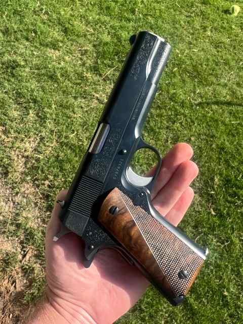 Engraved Colt 1911 Government 