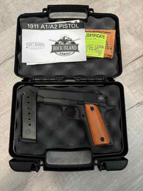 LNIB Rock Island - Officer Model -1911