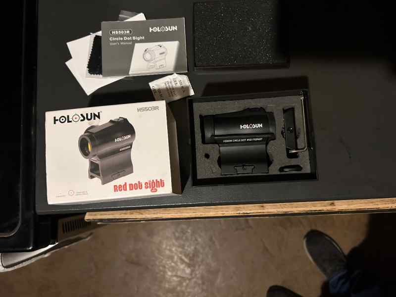 Holosun red dot hs503r for sale