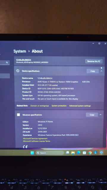 Wtt/Wts laptop 1TB hdrive + 32gb ram + Rtx 4060